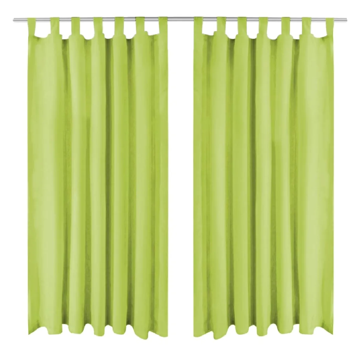 Vidaxl Rideau Occultant avec Boucles 140 x 245 cm