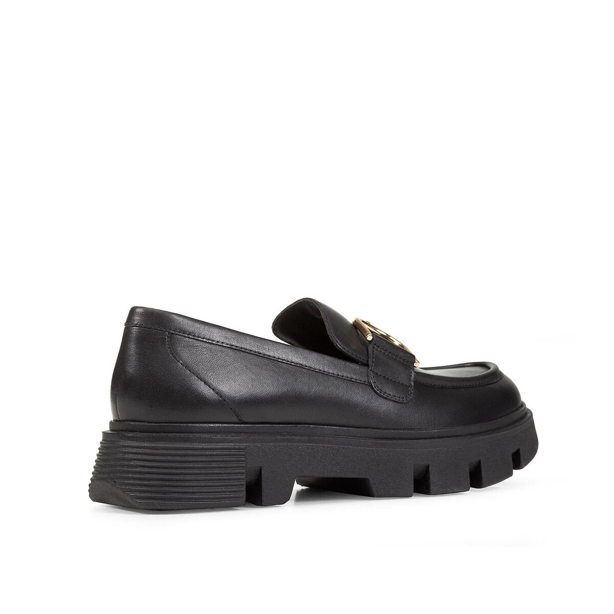 GEOX<br>Mocassins de couro respirável