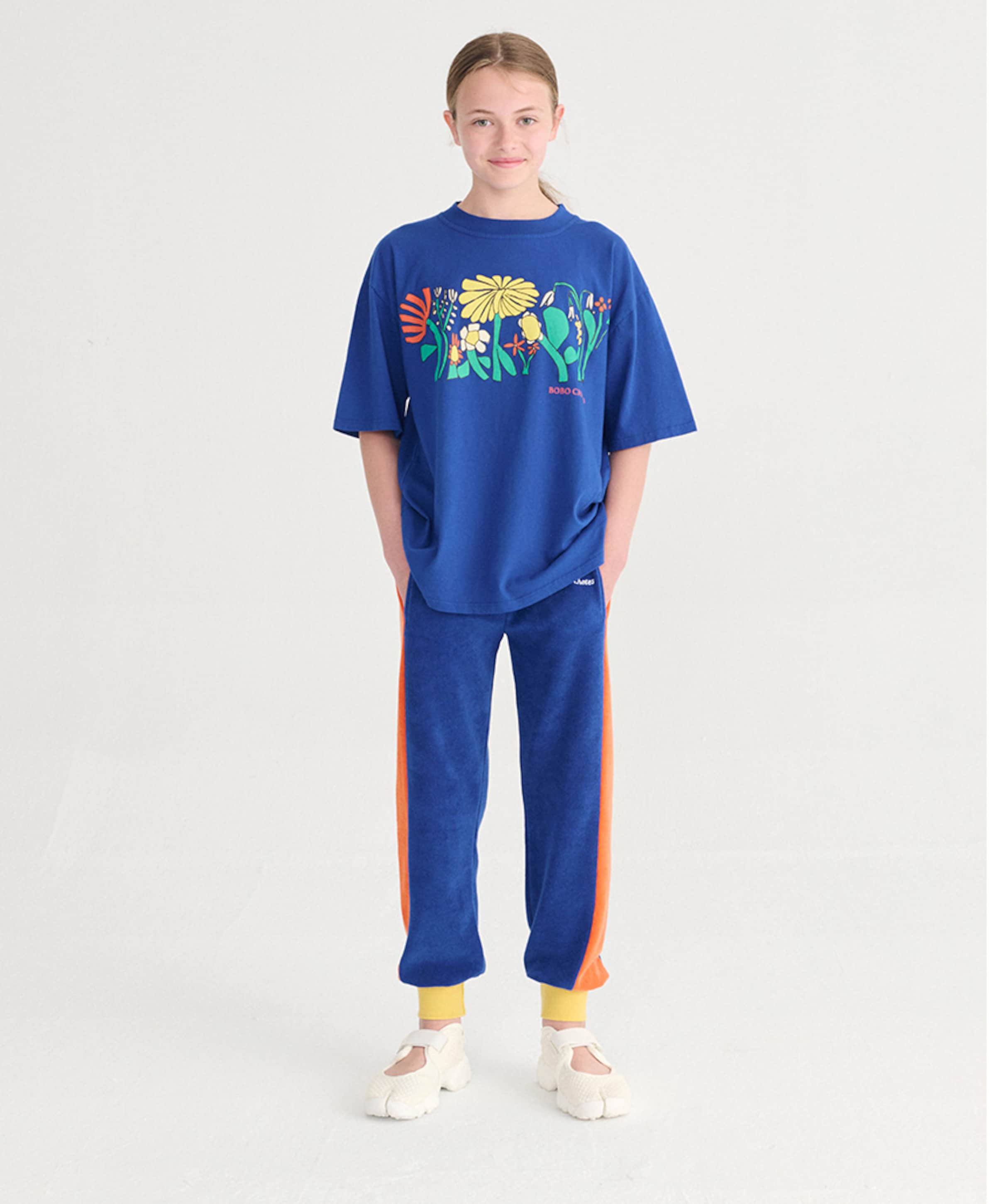 Bobo Choses Jongens T-shirt blauw