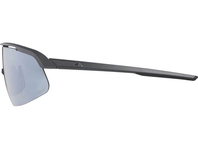 alpina Sportbrille Turbo Pro S Q-Lite - Midnight Grau matt Velobrille Cat. 2