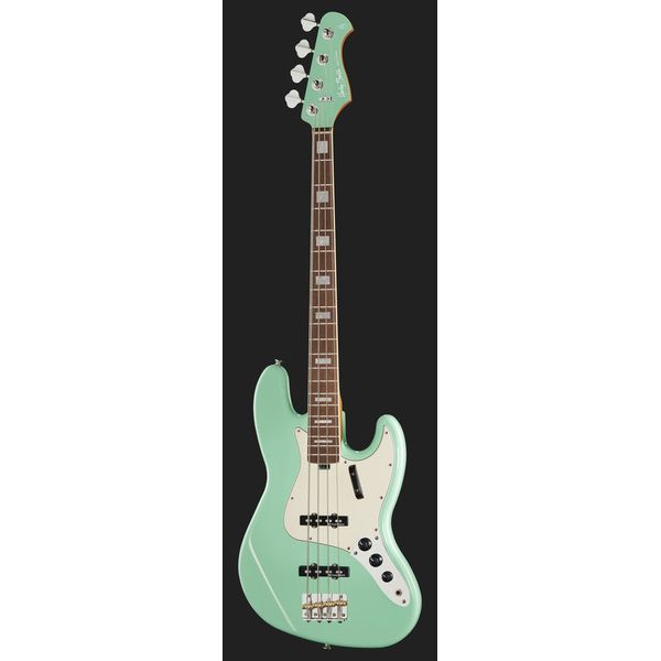 Harley Benton MV-4JB Seafoam Green Bundle