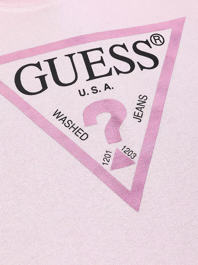 GUESS Mädchen Kapuzensweater - Hoodie rosa
