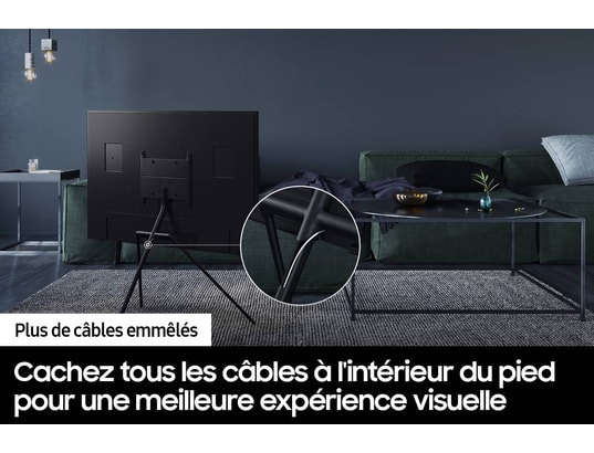 SAMSUNG - TV QLED 4K 125 cm TQ50LS03FA + VG-SESB11K