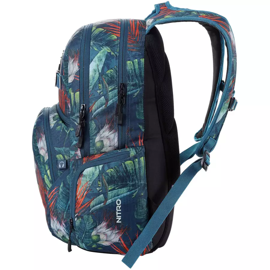 Nitro Hero - Laptoprucksack 17 52 cm tropical