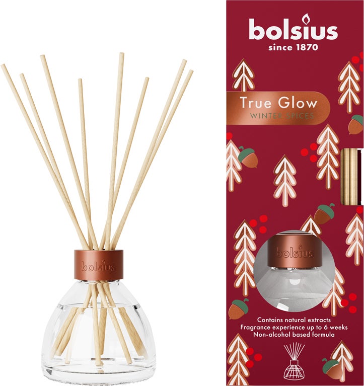 Bolsius geurstokjes True Glow Winter Spices 45 ml