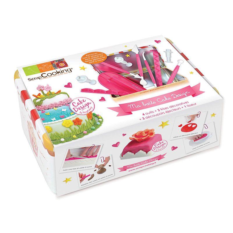 Coffret Ma boîte à Cake design Scrapcooking