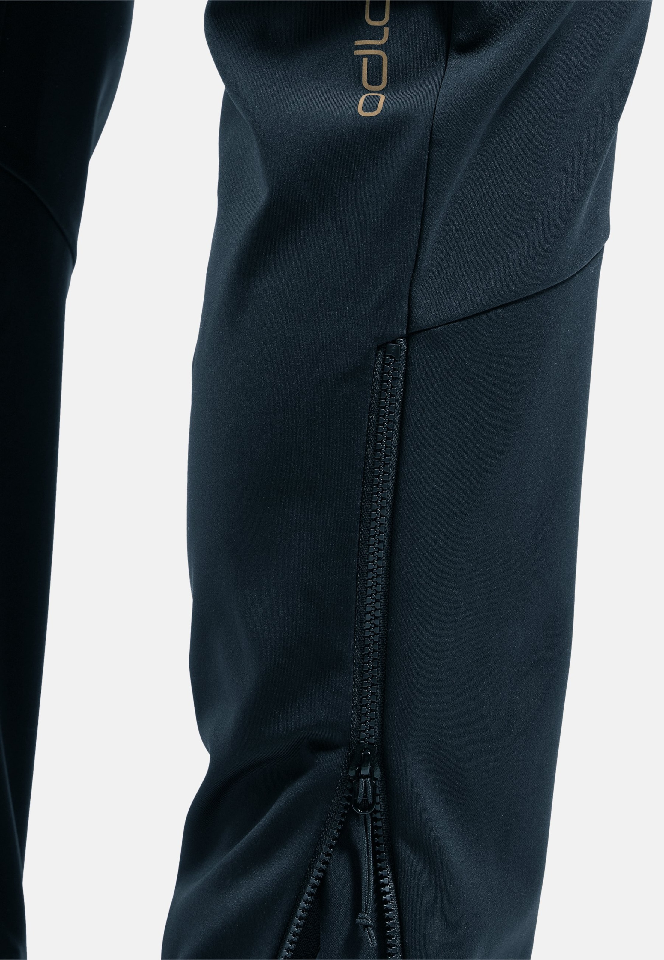 Winddichte Zeroweight X-Warm Langlaufhose in dark sapphire