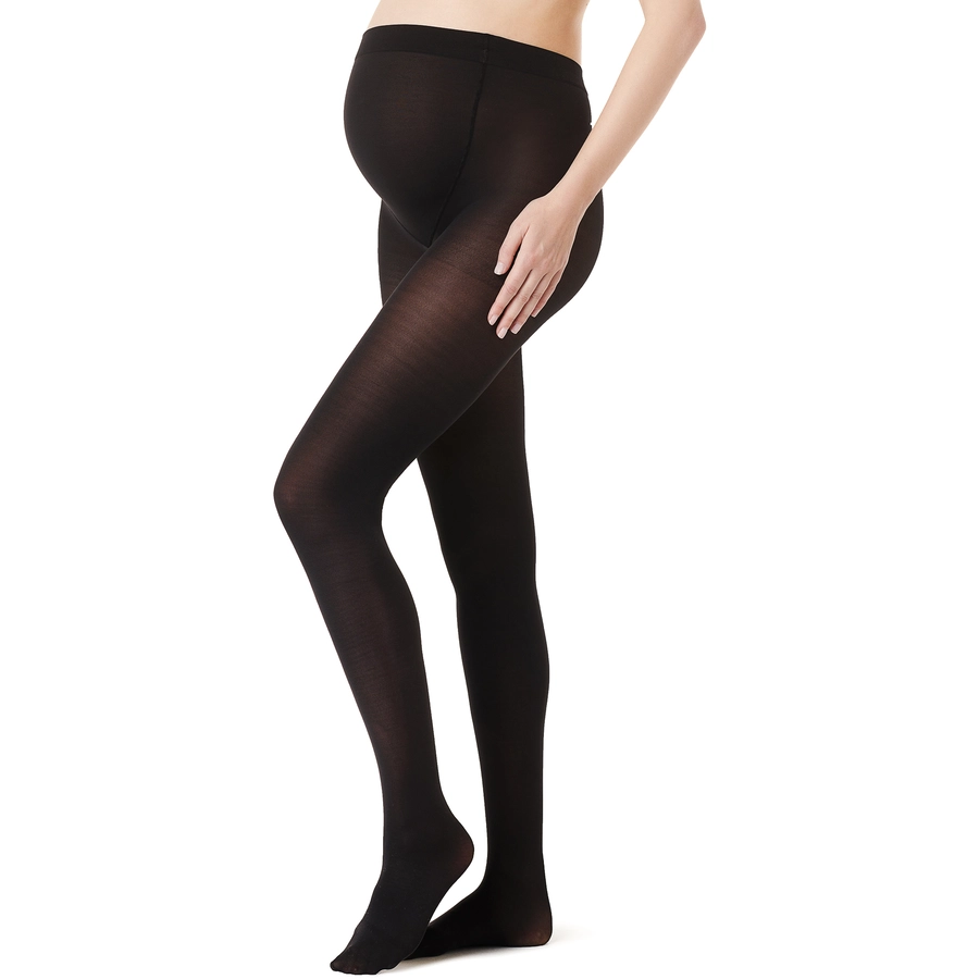 Noppies Strumpfhose 2-Pack Maternity tights 50 Den Black