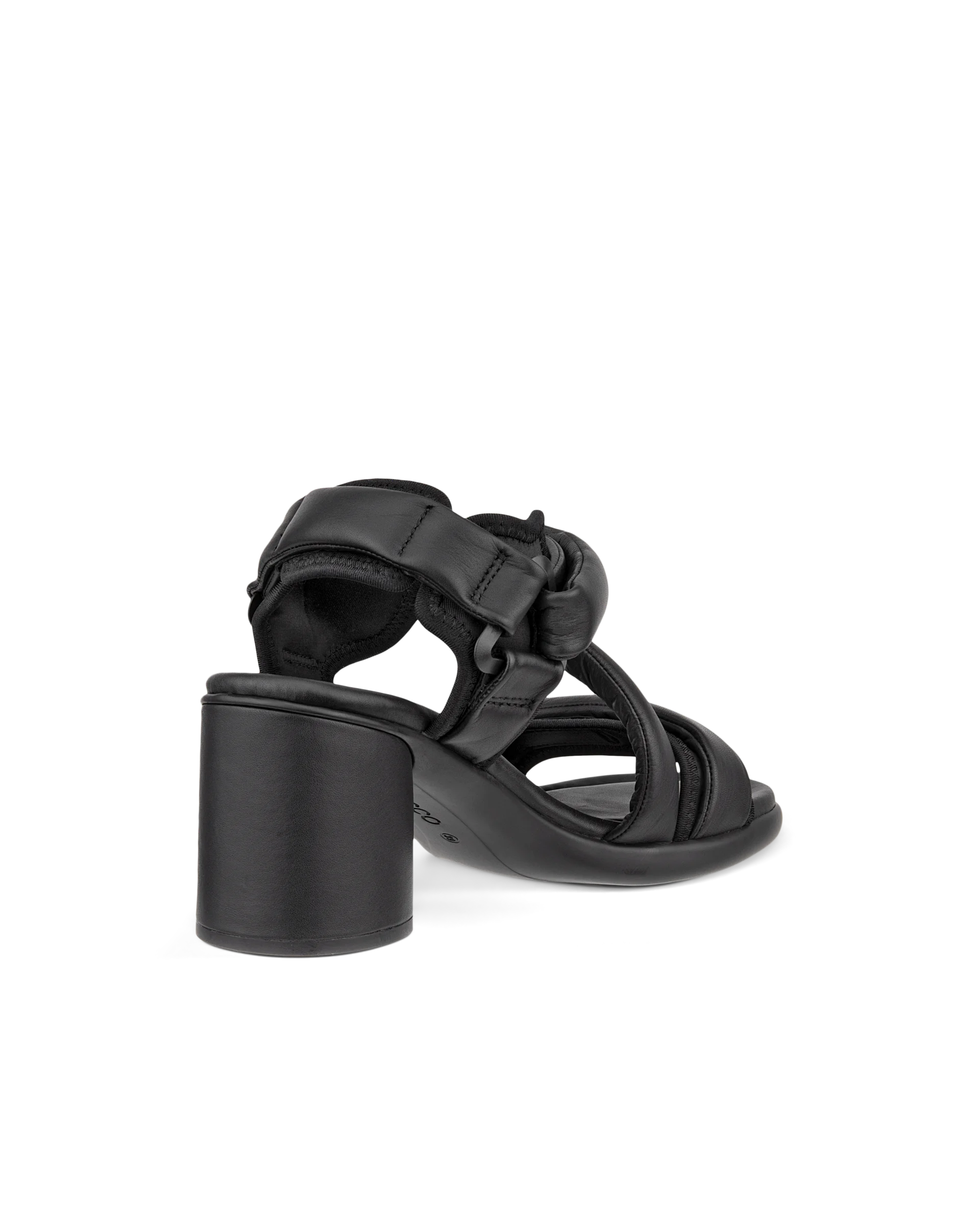 ECCO SCULPTED SANDAL LX 55 Damen Ledersandale mit Absatz Schwarz