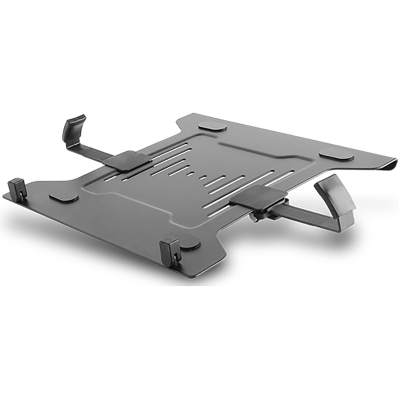 Icy Box Laptophalterung IB-MSA101-LH zu Monitorhalterung VESA, anthrazit
