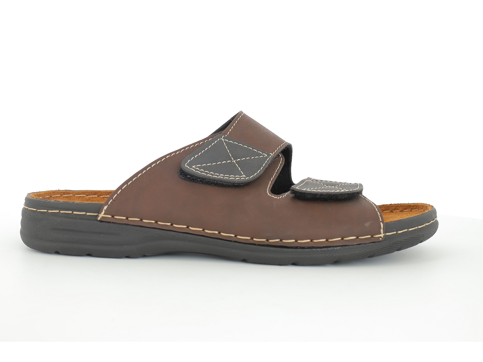 P brand-637 Synthétique Marron Foncé