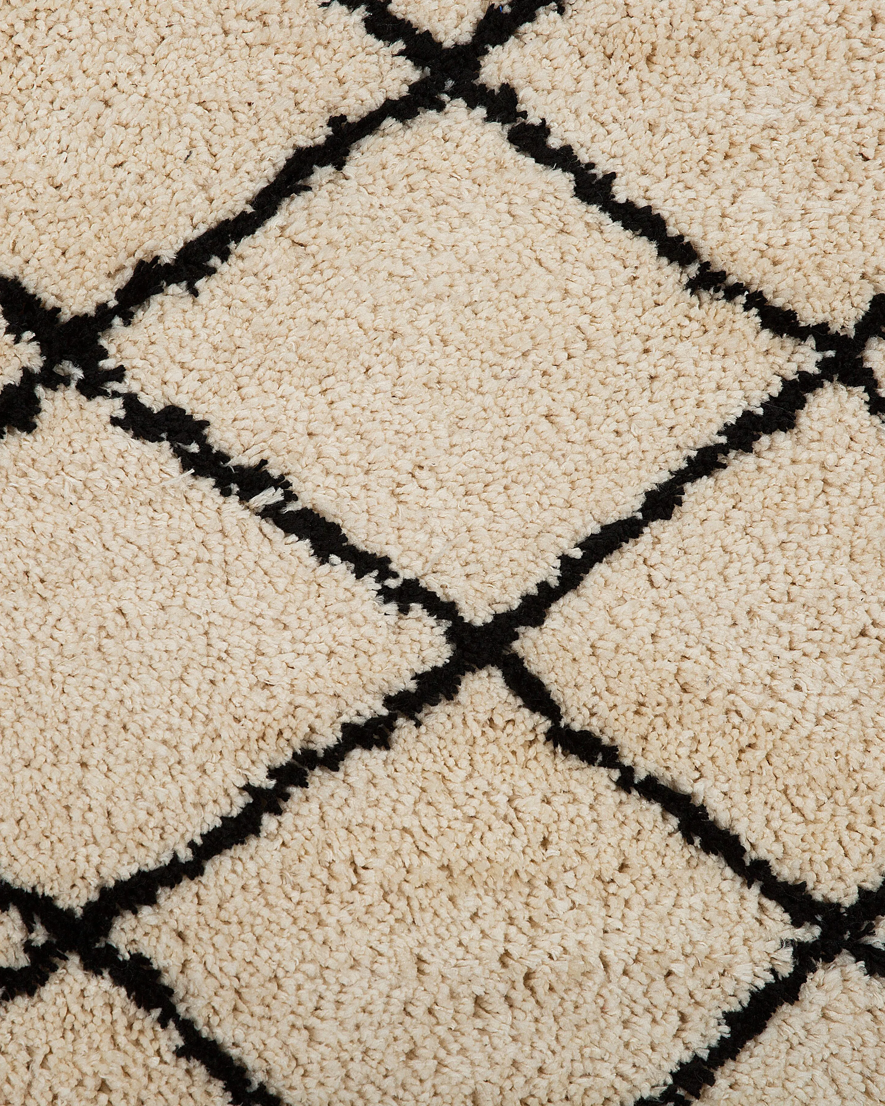 Vloerkleed MIDYAT Beige 200 x 200 cm