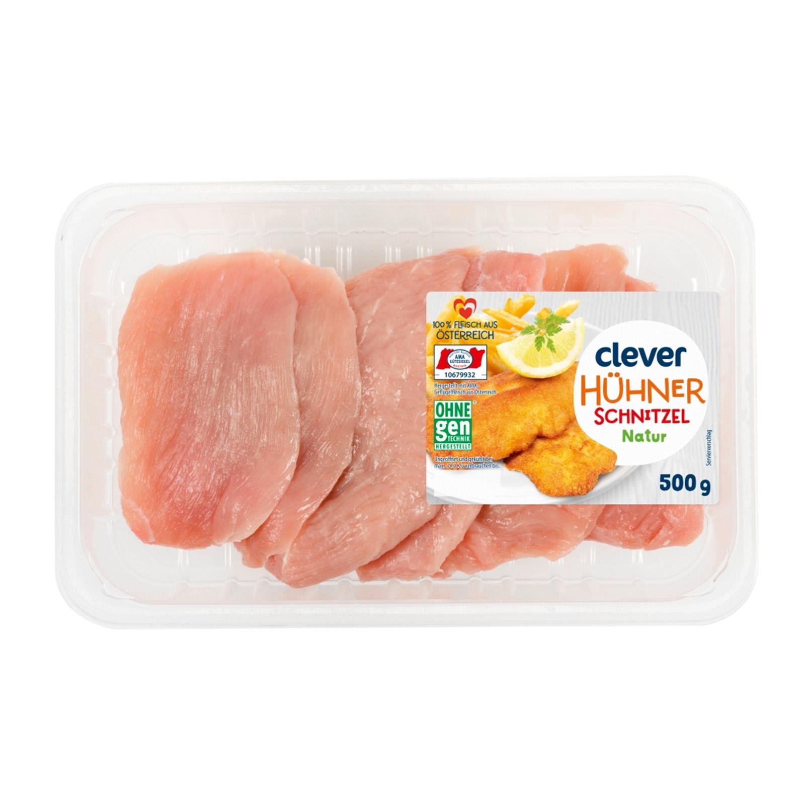 Clever Hühnerschnitzel