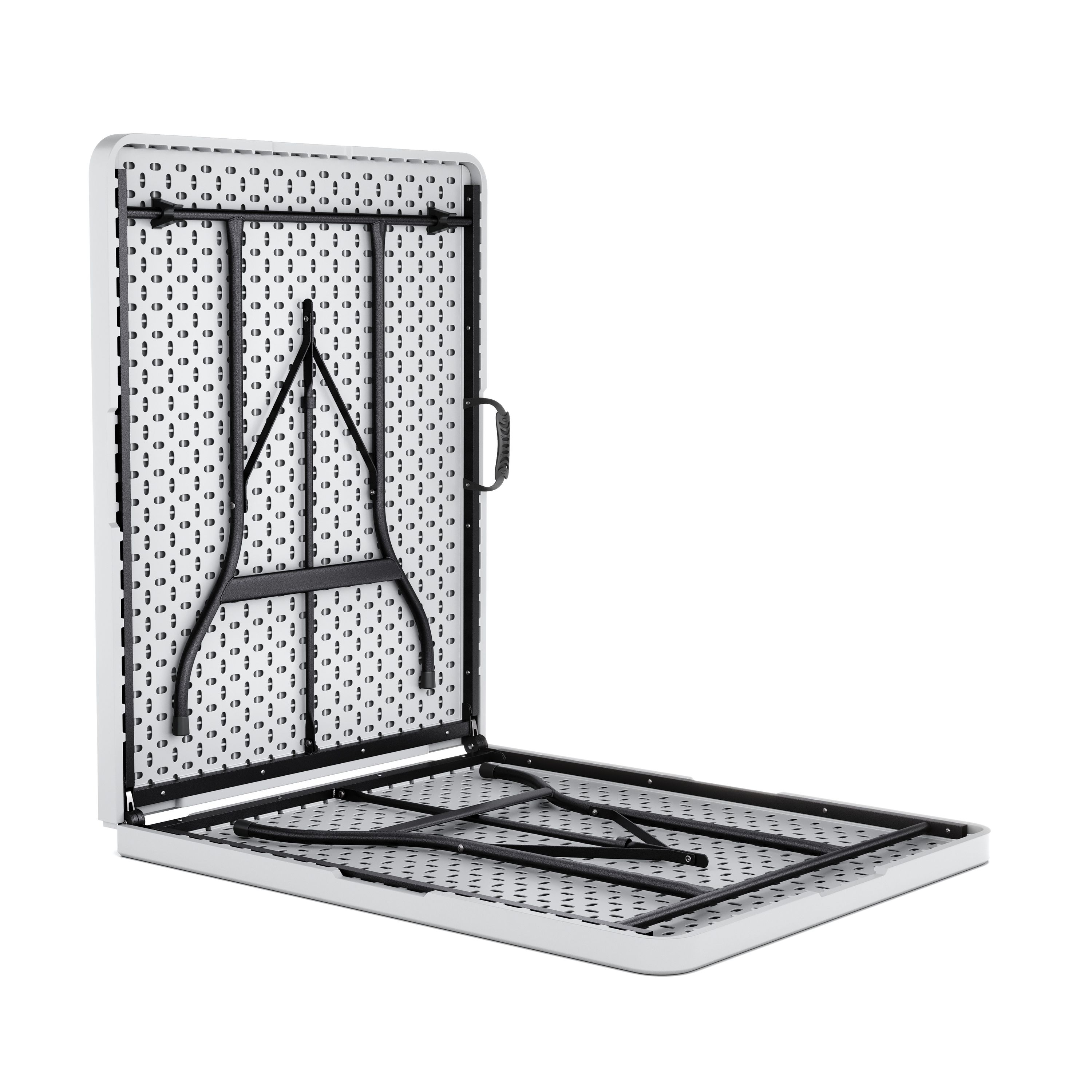 Campingtisch klappbar 180 x 75 cm weiss