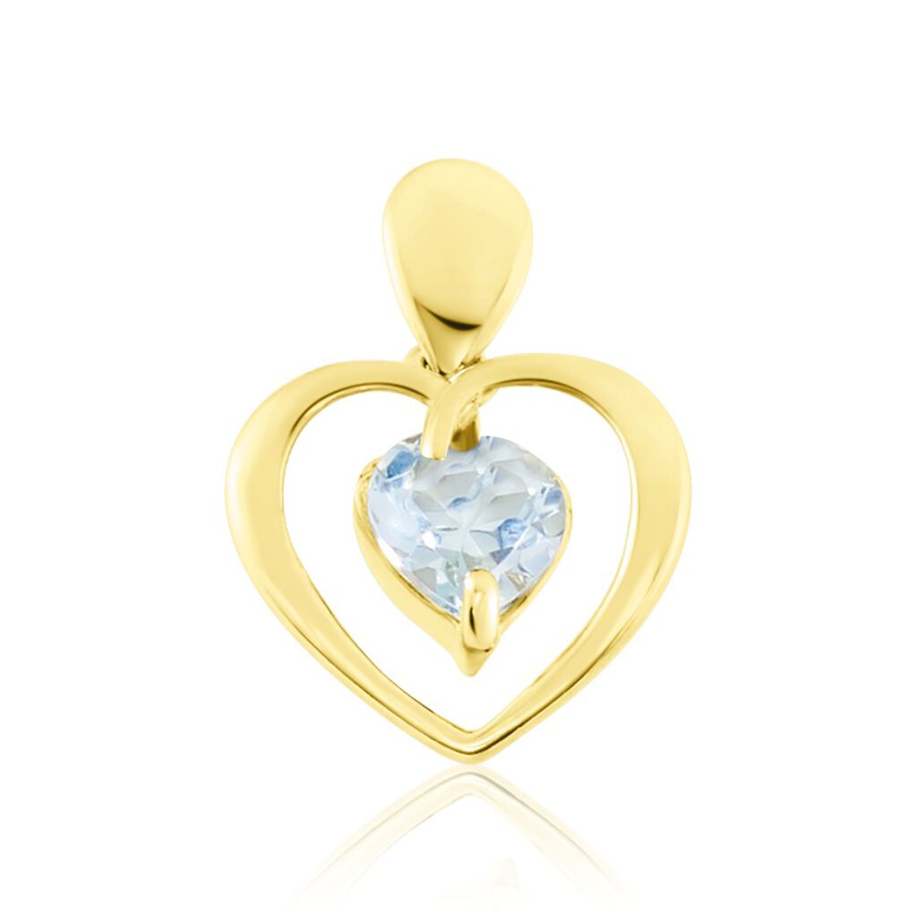 Pendentif Or Jaune Gurvan Topaze