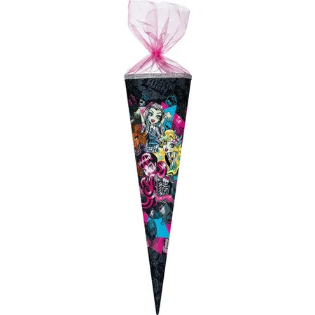 Nestler Schultüte Monster High Panikparty, 85 cm, 12-eckig