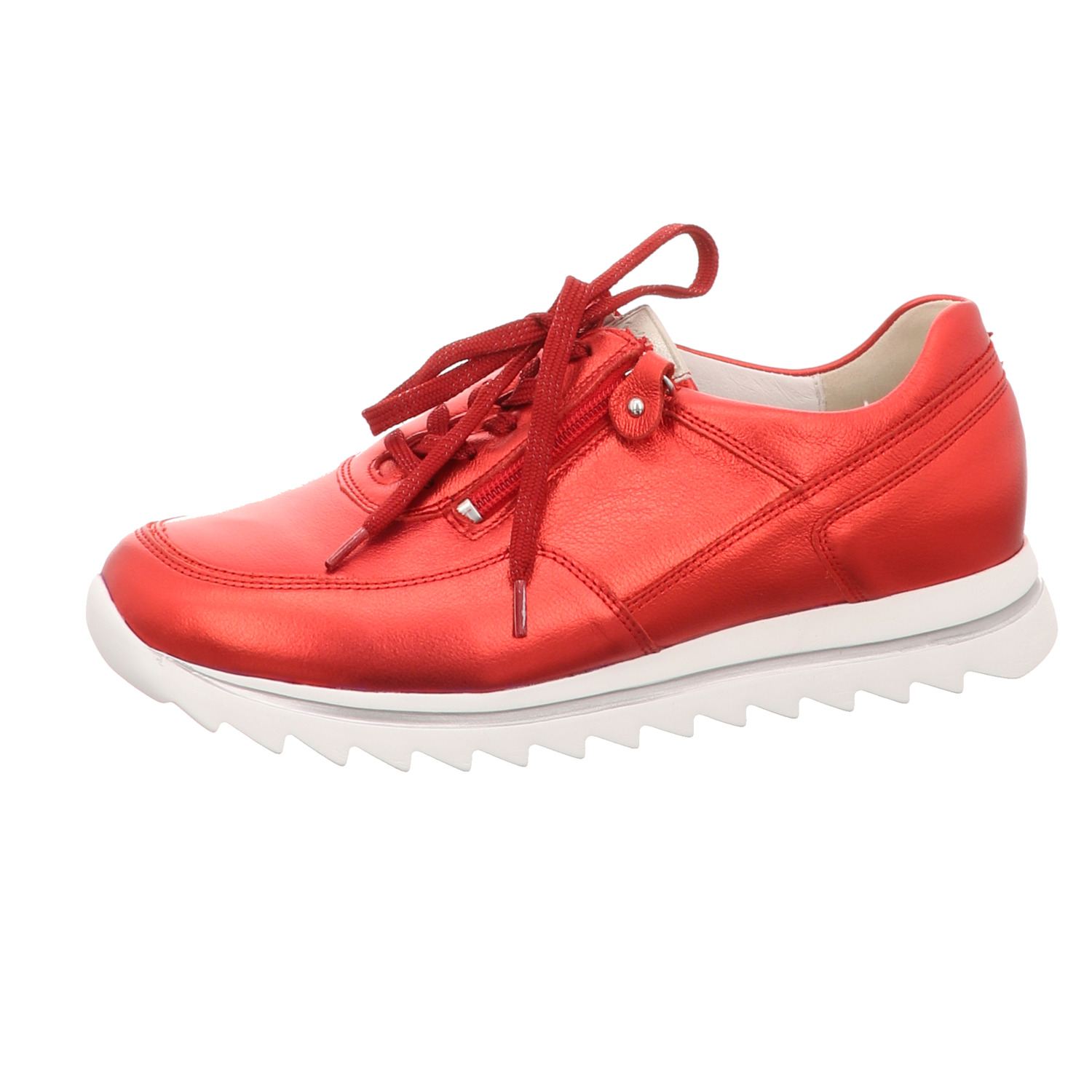 Waldläufer Schnürhalbschuh rot