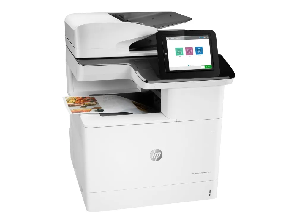 HP Color LaserJet Enterprise MFP M776dn - Multifunktionsprinter - farve - laser - 297 x 864 mm (original) - A3 (medie) - op til 46 spm (kopiering) - op til 46 spm (udskriver) - 650 ark - USB 2.0, Gigabit LAN, USB 2.0 vært