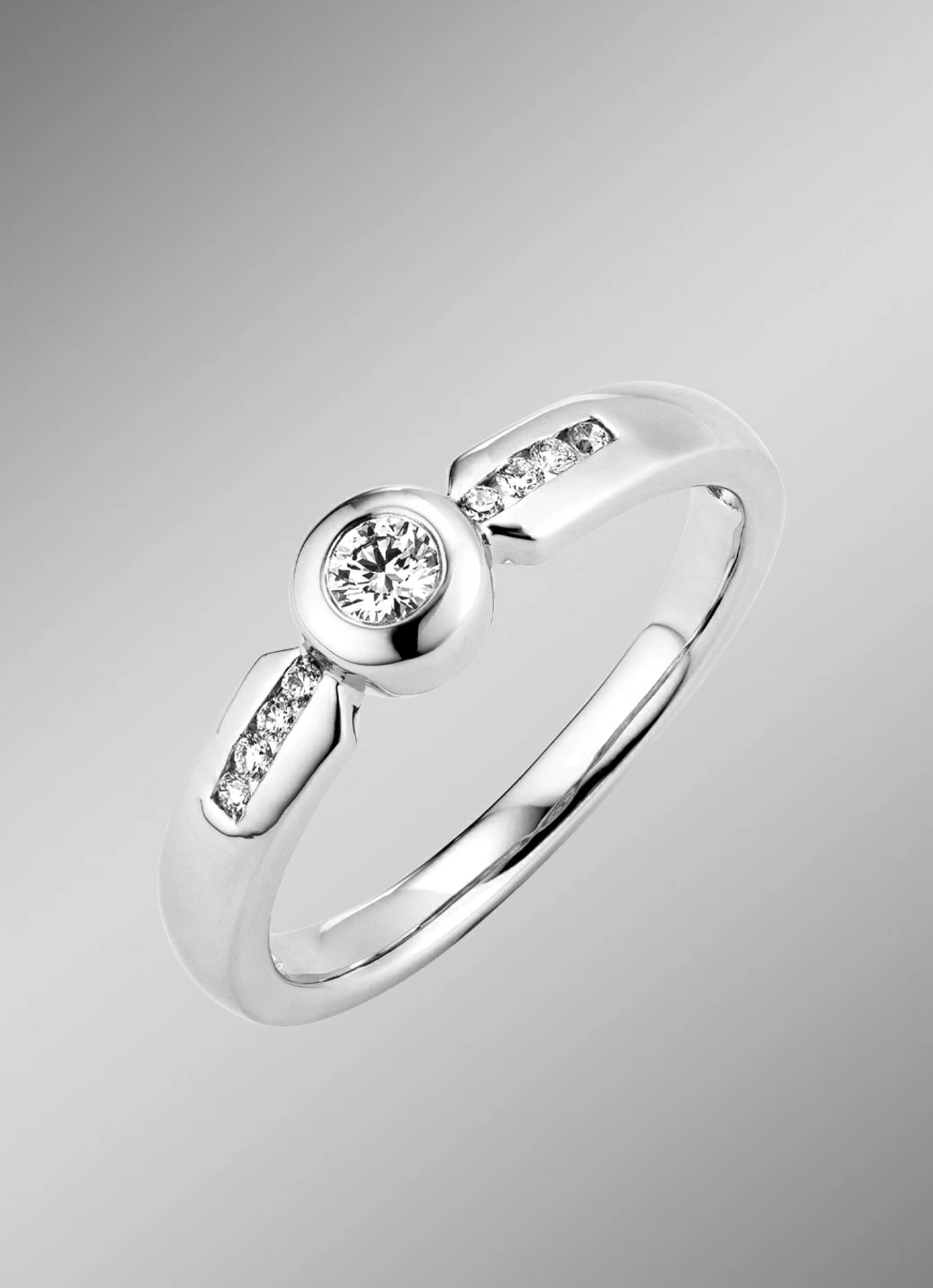 Damenring aus Platin