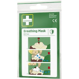 Masque respiratoire, dans un étui porte-clés