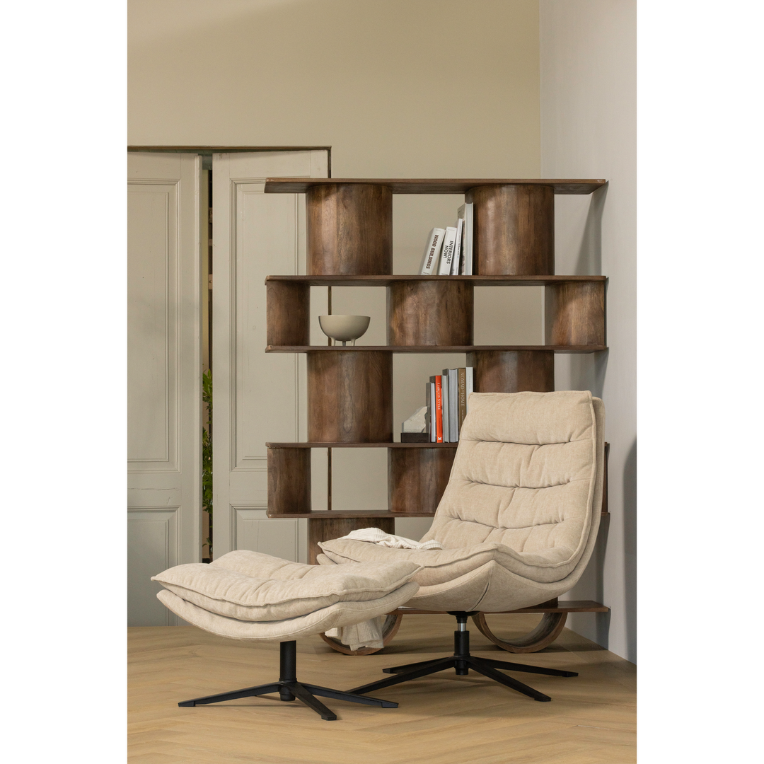 WOOOD   Kube Draaifauteuil