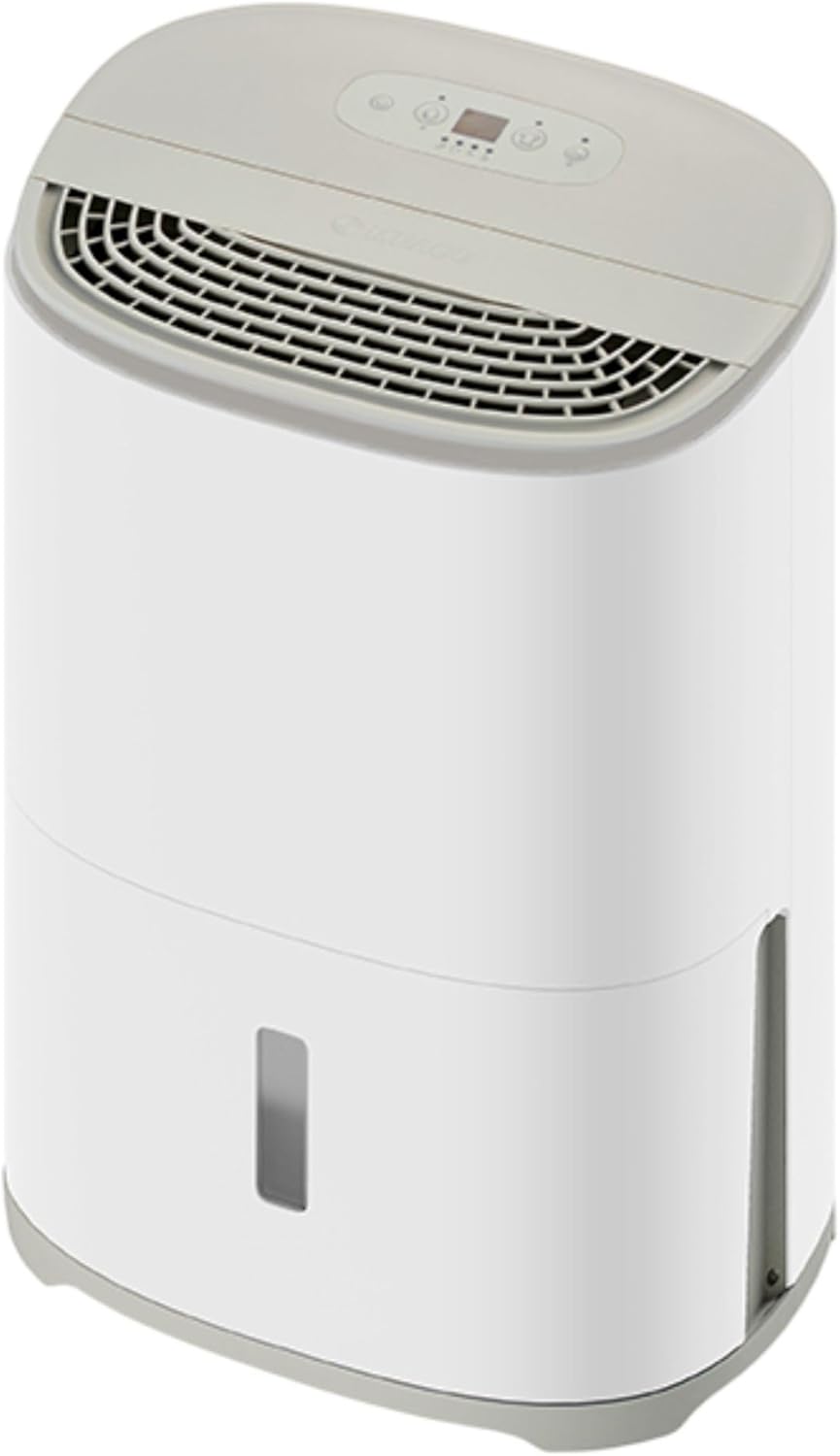 Meaco Arete® One Warm Pebble 12L Luftentfeuchter & HEPA-Luftreiniger für ein 50m² großes Zuhause. Entfernt Kondenswasser und Feuchtigkeit und reinigt die Luft