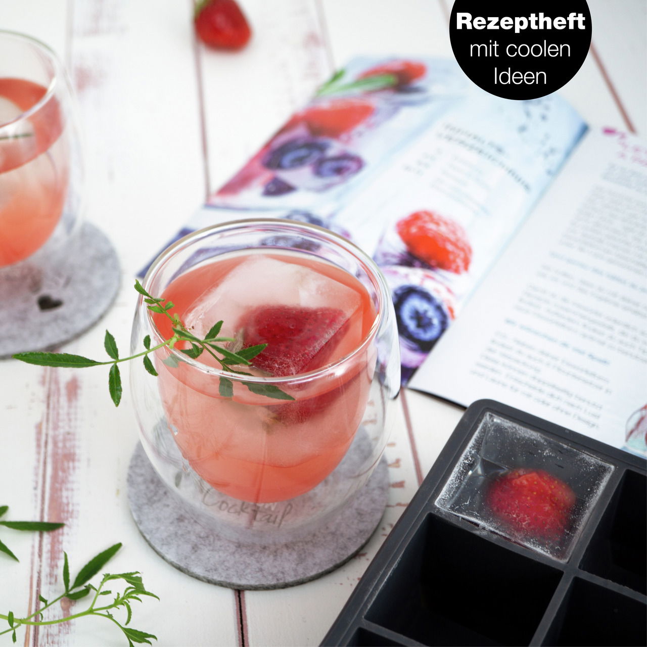 Moritz & Moritz Eiswürfelform eckig