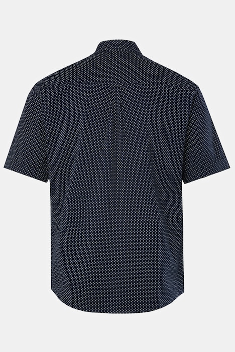 Piqué-Hemd, Halbarm, Buttondown-Kragen, Modern Fit, bis 8 XL