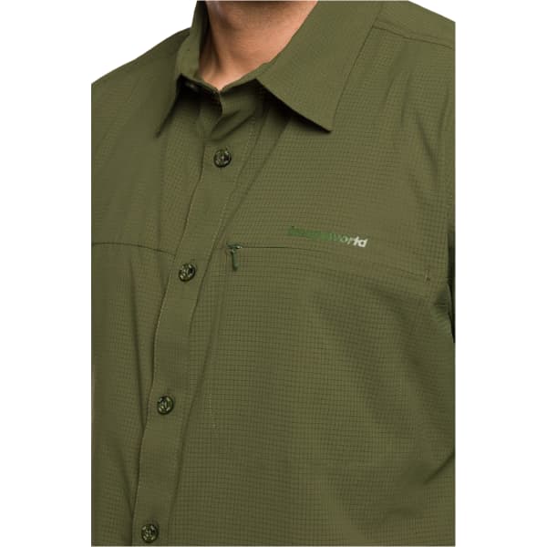 Chemise randonnée TRANGOWORLD ESERA VN BRONZE GREEN