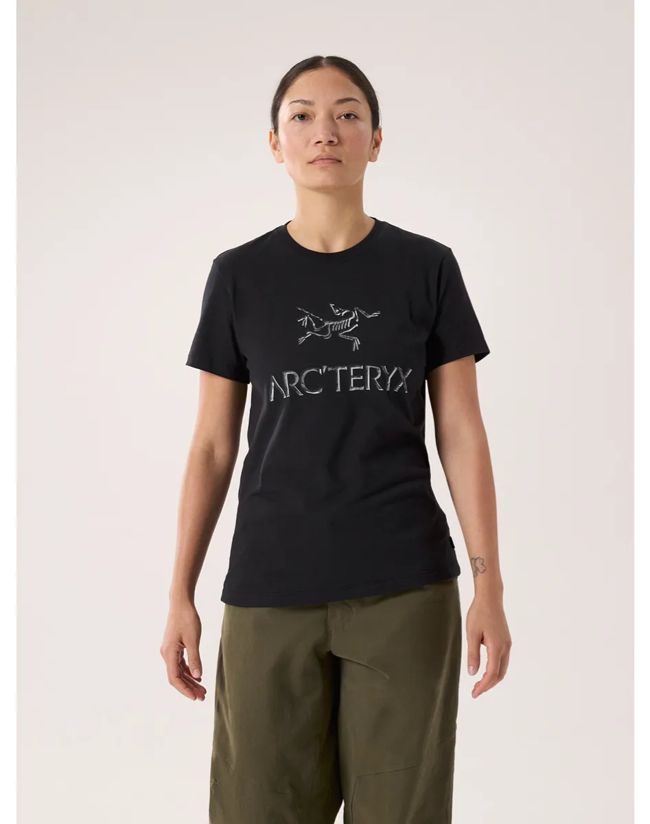 Arc'teryx Arc'Word Cotton T-Shirt Ss W Black