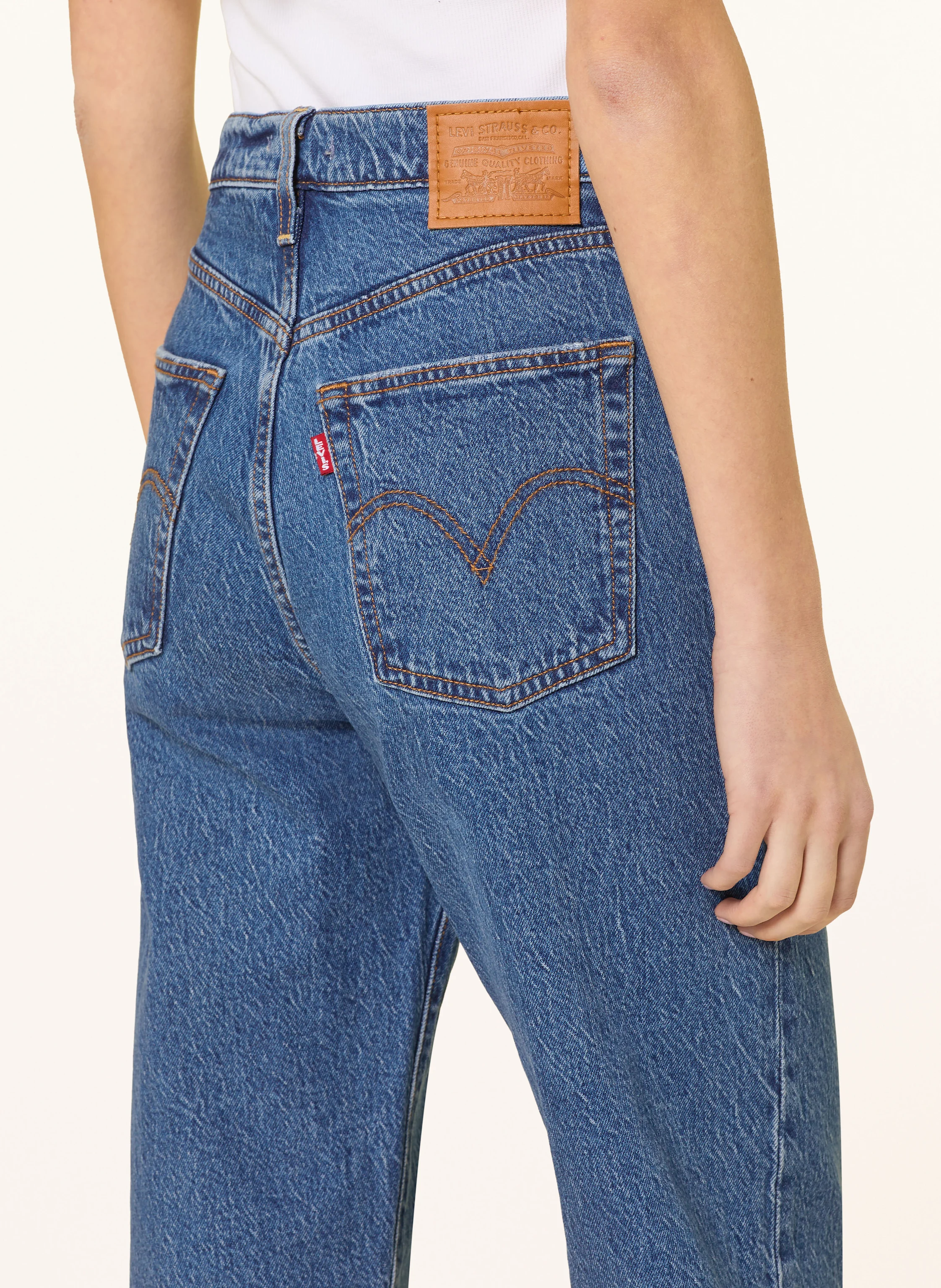 Levi's® Straight Jeans RIBCAGE STRAIGHT ANKLE