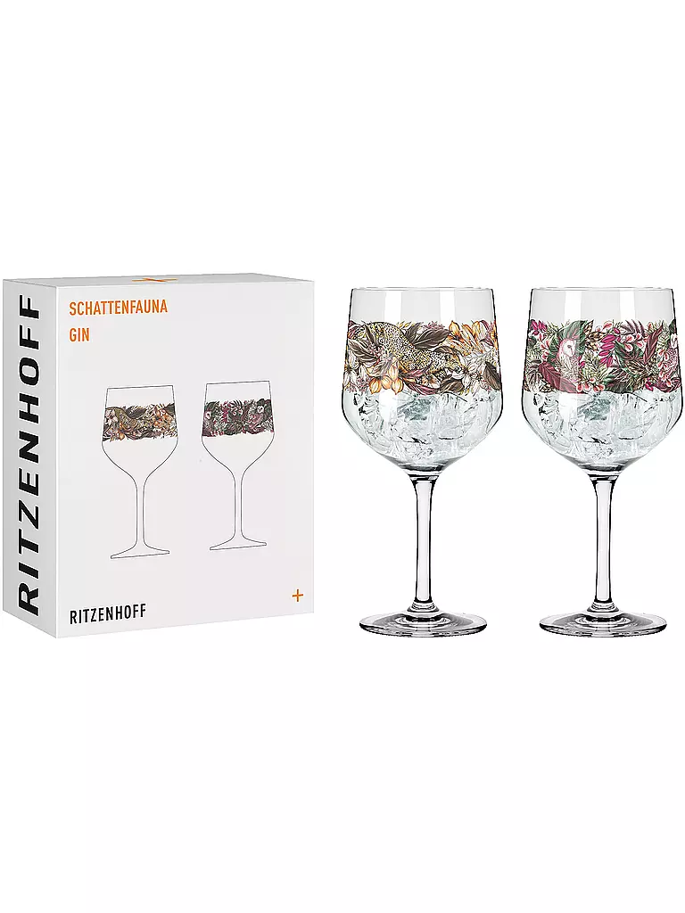 RITZENHOFF Schattenfauna Ginglas 2er Set Maggie Enterrios 2021 bunt