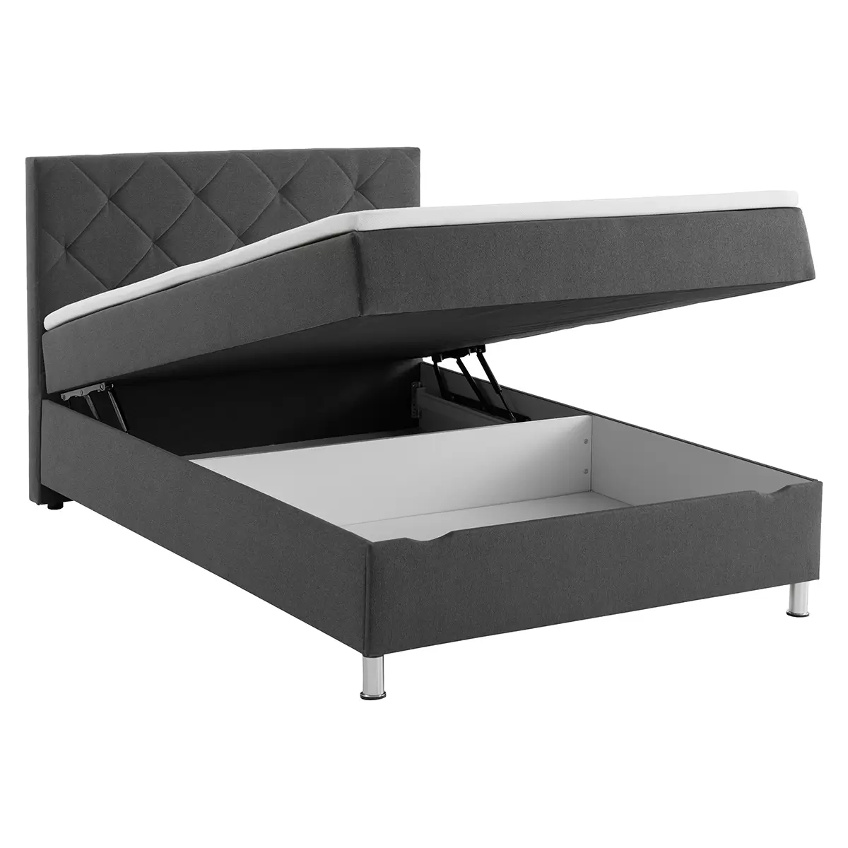 Boxbett Leo 140x200 Anthrazit