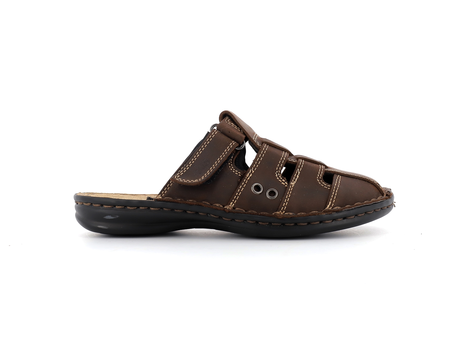 Tbs-BASSOA Cuir gras Marron Foncé