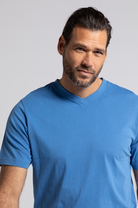 JP 1880 T-Shirt, Basic, V-Ausschnitt, bis 8XL