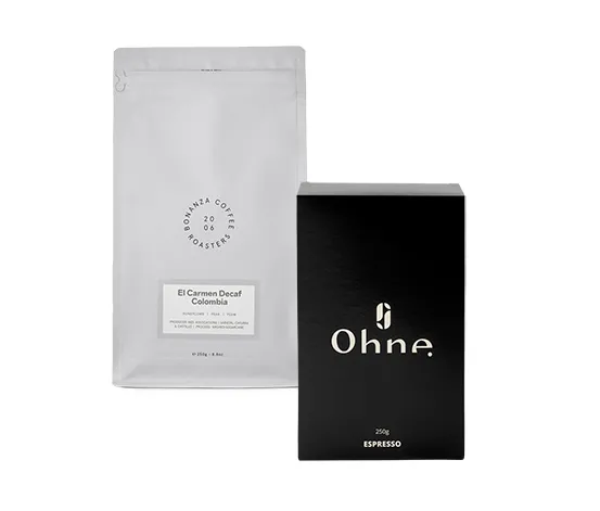 Entkoffeiniertes Espresso Probierpaket 
