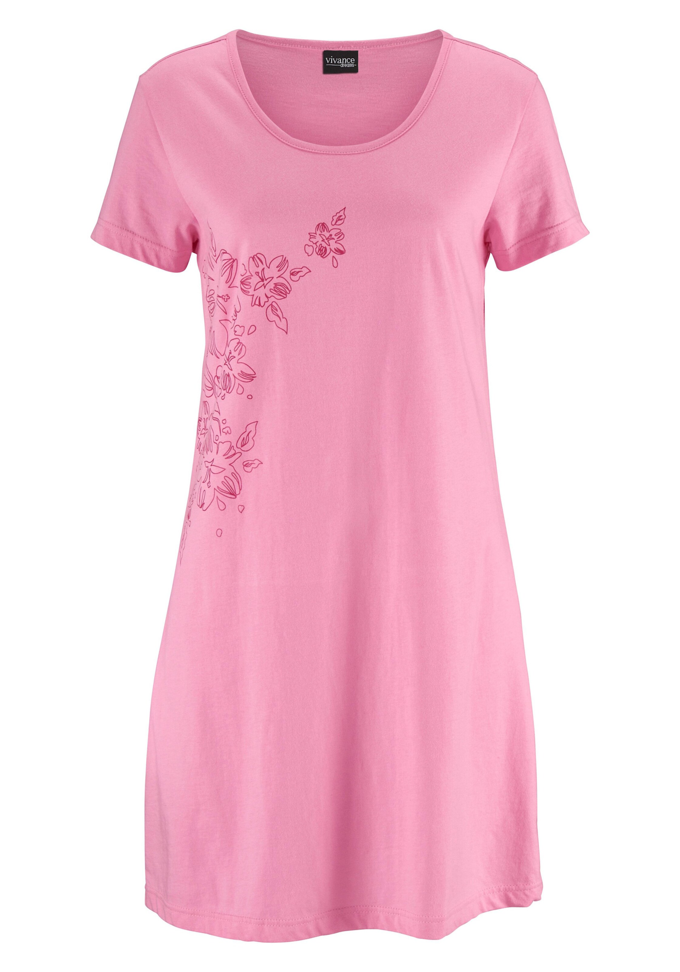 Vivance Dreams Nachthemd in rosa, blau