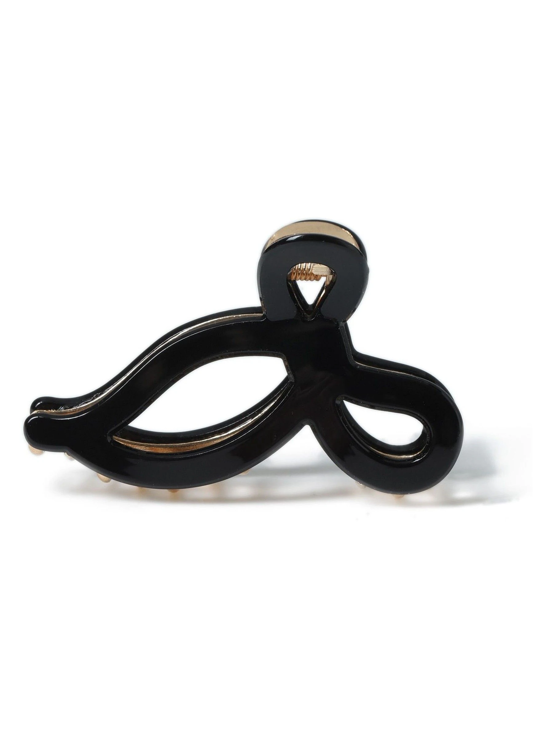 Aela Black Bow Hair Claw