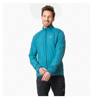 Veste Hybride Odlo Run Easy Warm Bleu