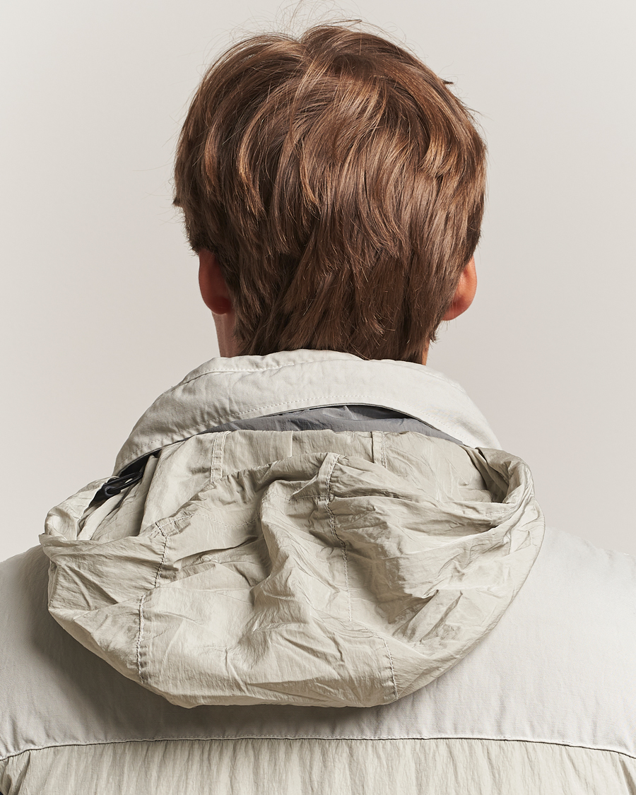 C.P. Company Eco Chrome Mixed Down Vest Light Grey