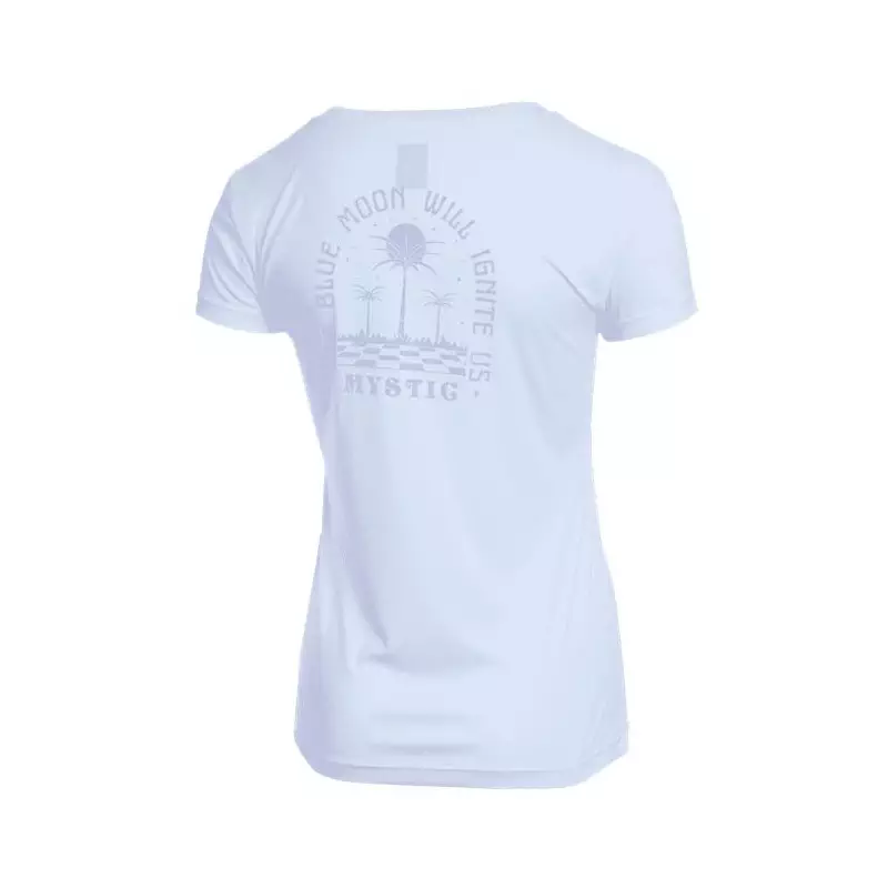 Lycra femme MYSTIC Ignite SS Quickdry White