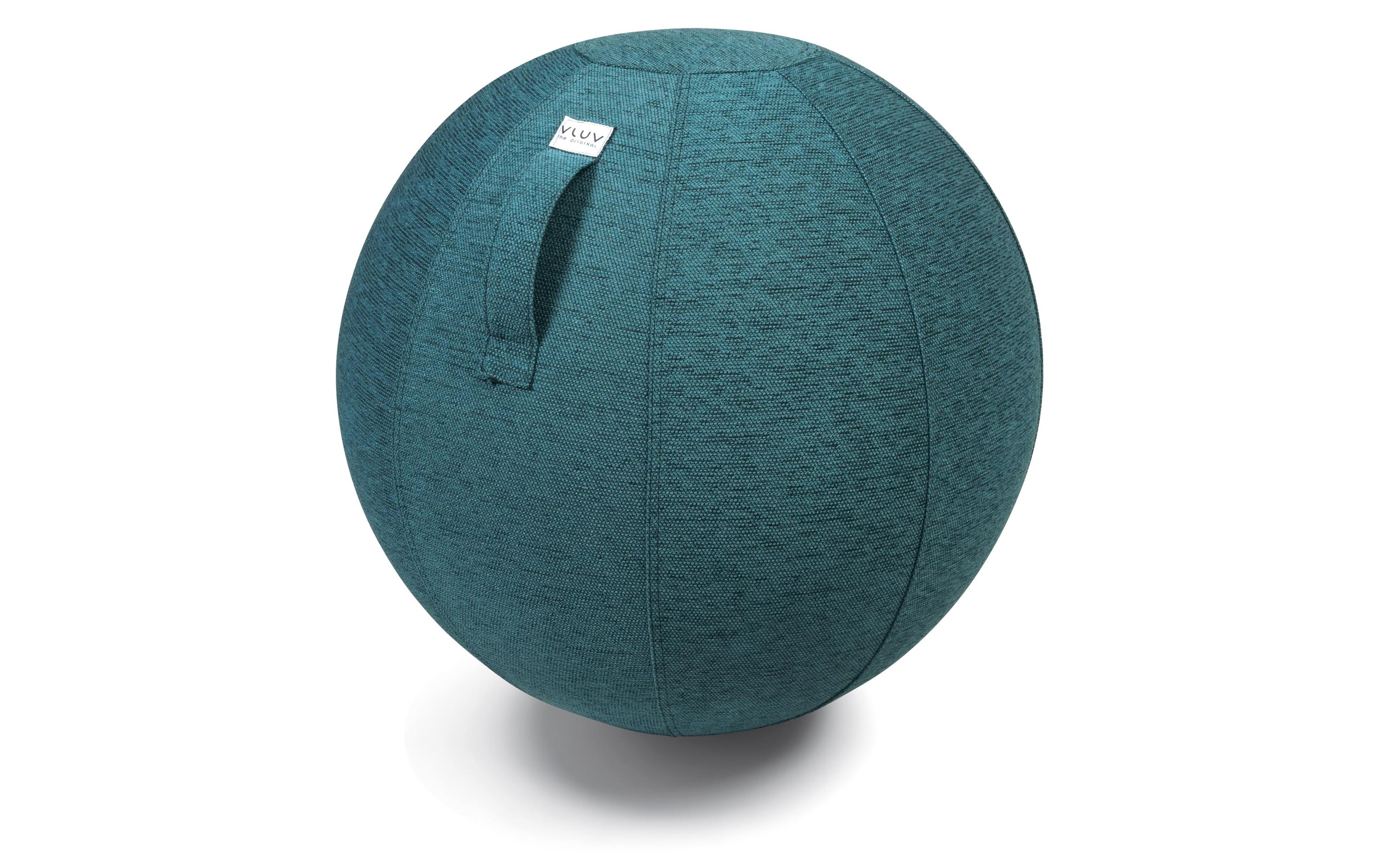 Sitzball Stov Petrol, Ø 60-65 cm<br>Sitzball aus Stoff