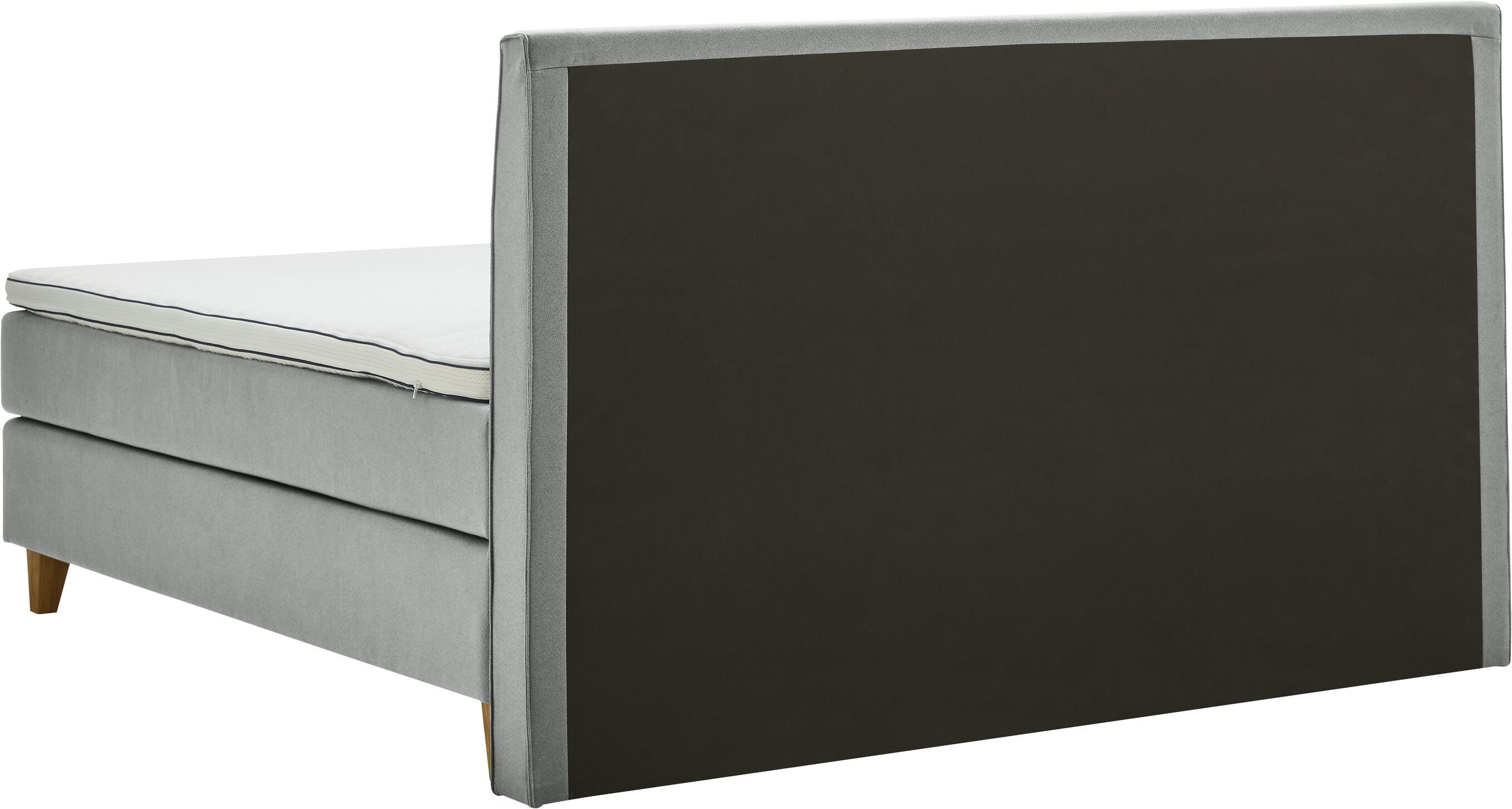 bico GOODNIGHT Boxspringbett - Grau / B: 180.0 cm x T: 200.0 cm