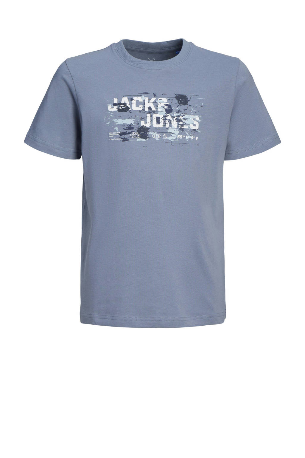 JACK & JONES T-shirt met printopdruk lichtblauw