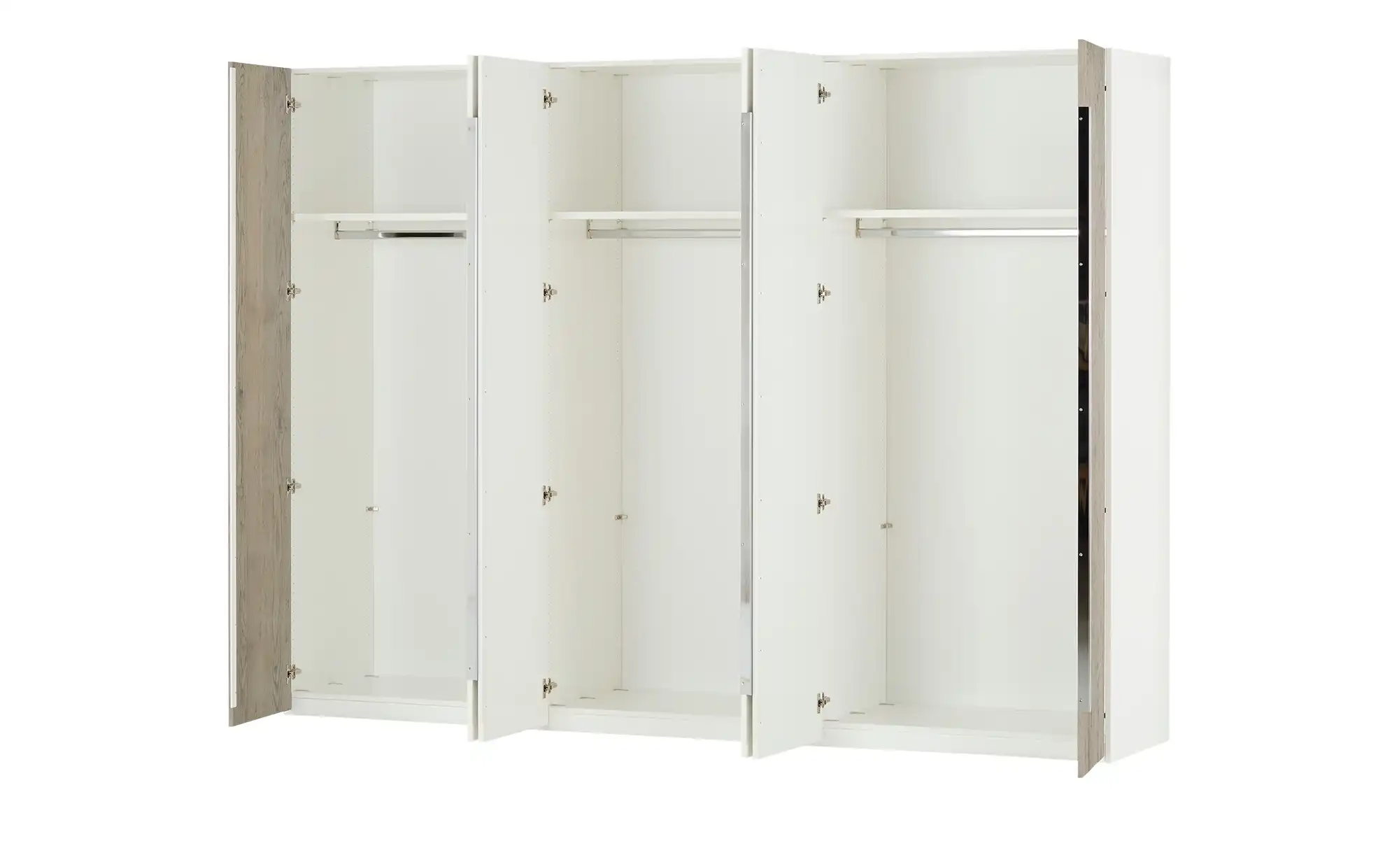 Drehtürenschrank, 6-türig Kent