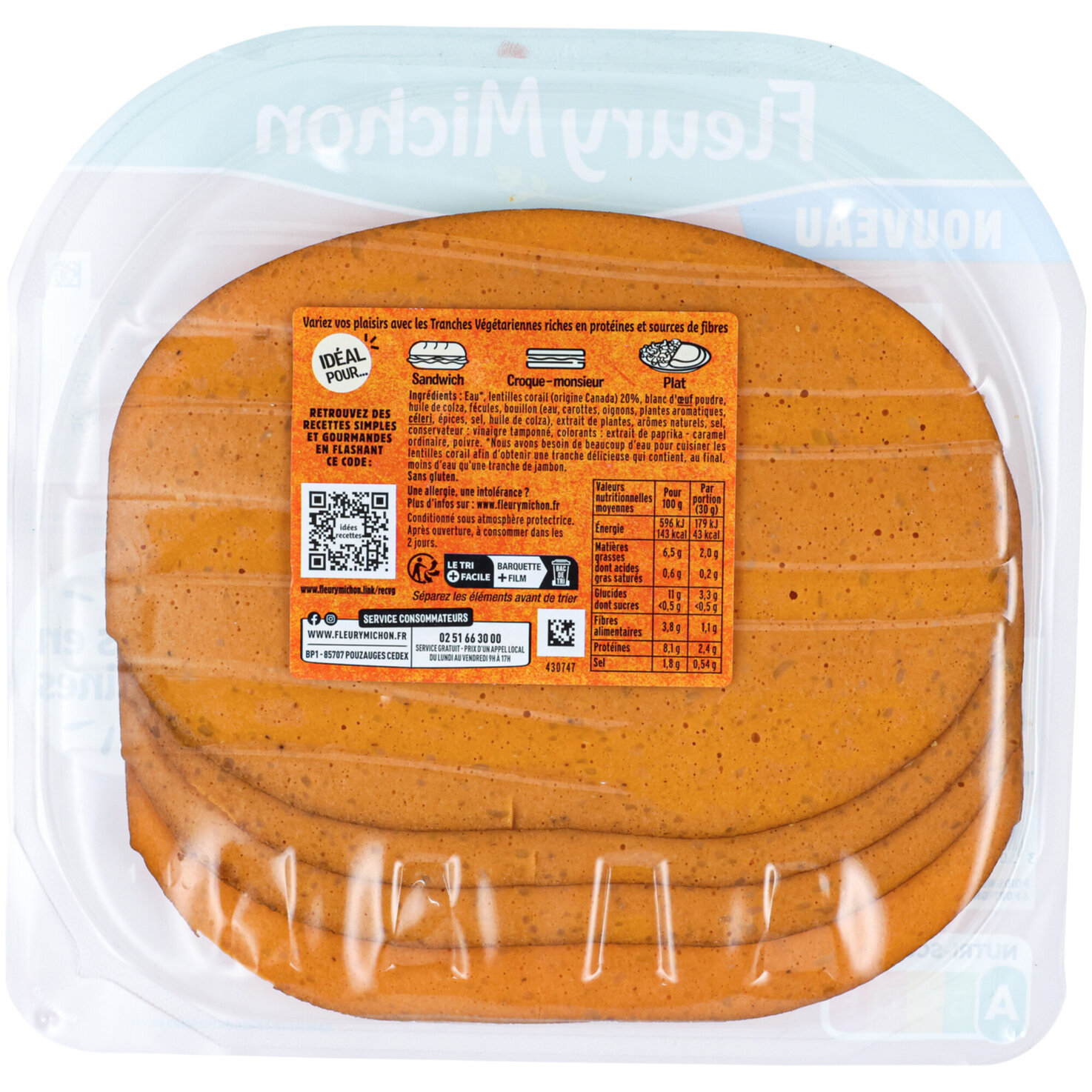 Fleury Michon Lentilles Corail -