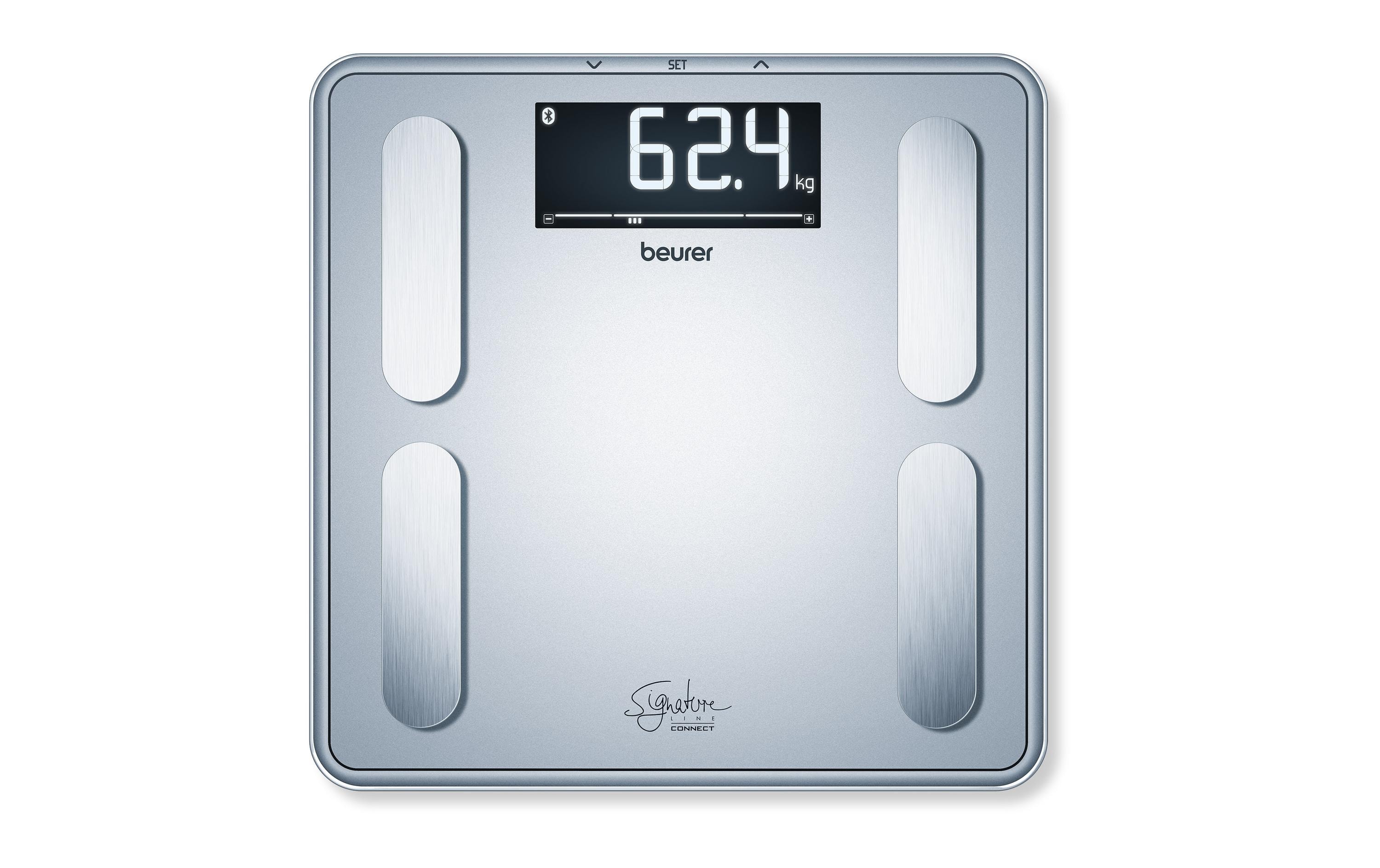 Körperanalysewaage BF 405 Signature Line, SilberDiagnosewaage