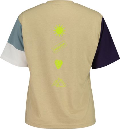 FANNARAKIM Damen-Kurzarmshirt  gravel  L