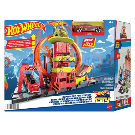 Hot Wheels City Super-Looping Feuerwache