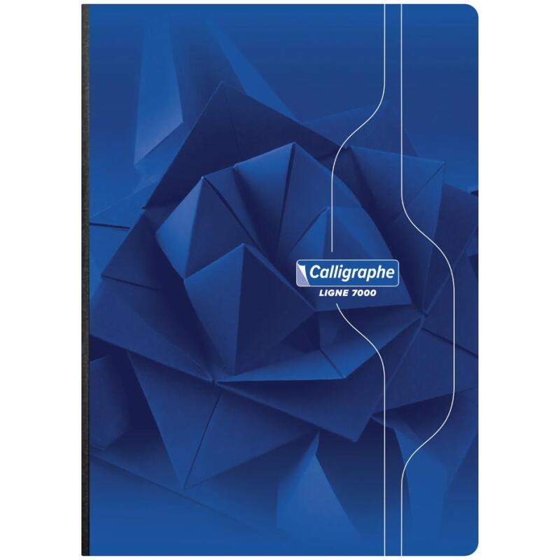 Cahier brochure souple dos toilé 7000 A4 288 pages petits carreaux 70 g - Assortis